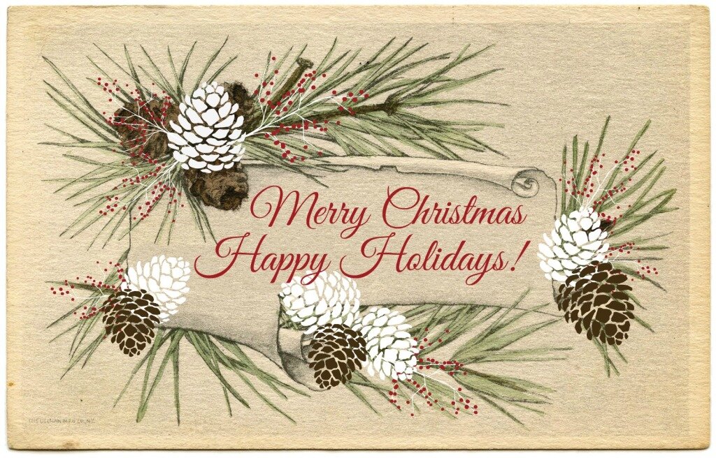 merry christmas happy holidays